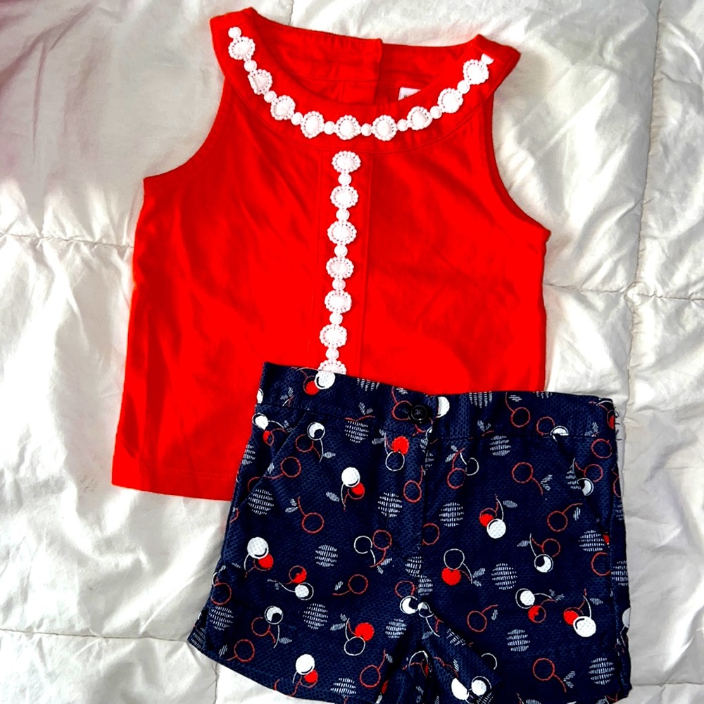 12- 18 month Janie and jack matching set